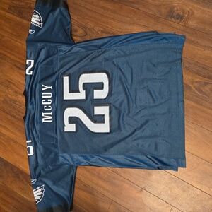 VTG Reebok LeSean McCoy Philadelphia Eagles Home Green Jersey XL